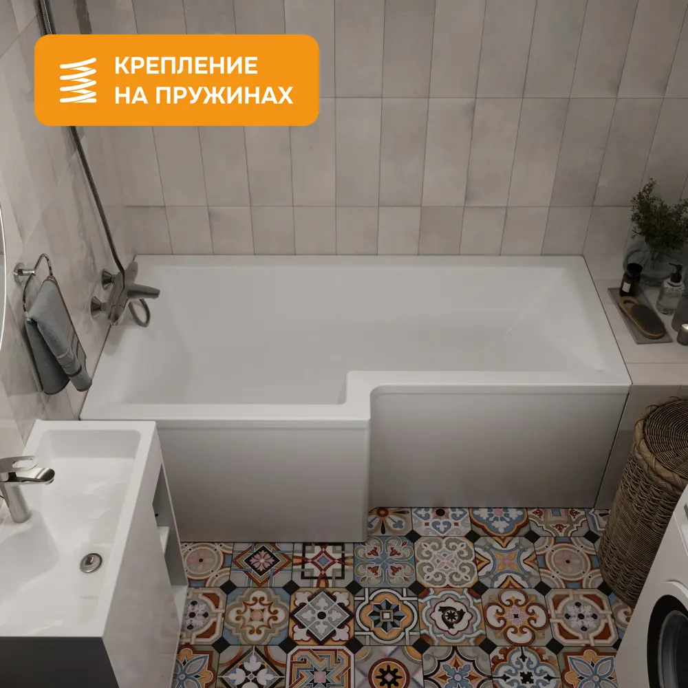 Фото Фронтальная панель Modulesy Finnel 165 L 02фин16585л цвет белый Фото Фронтальная панель Modulesy Finnel 165 L 02фин16585л цвет белый