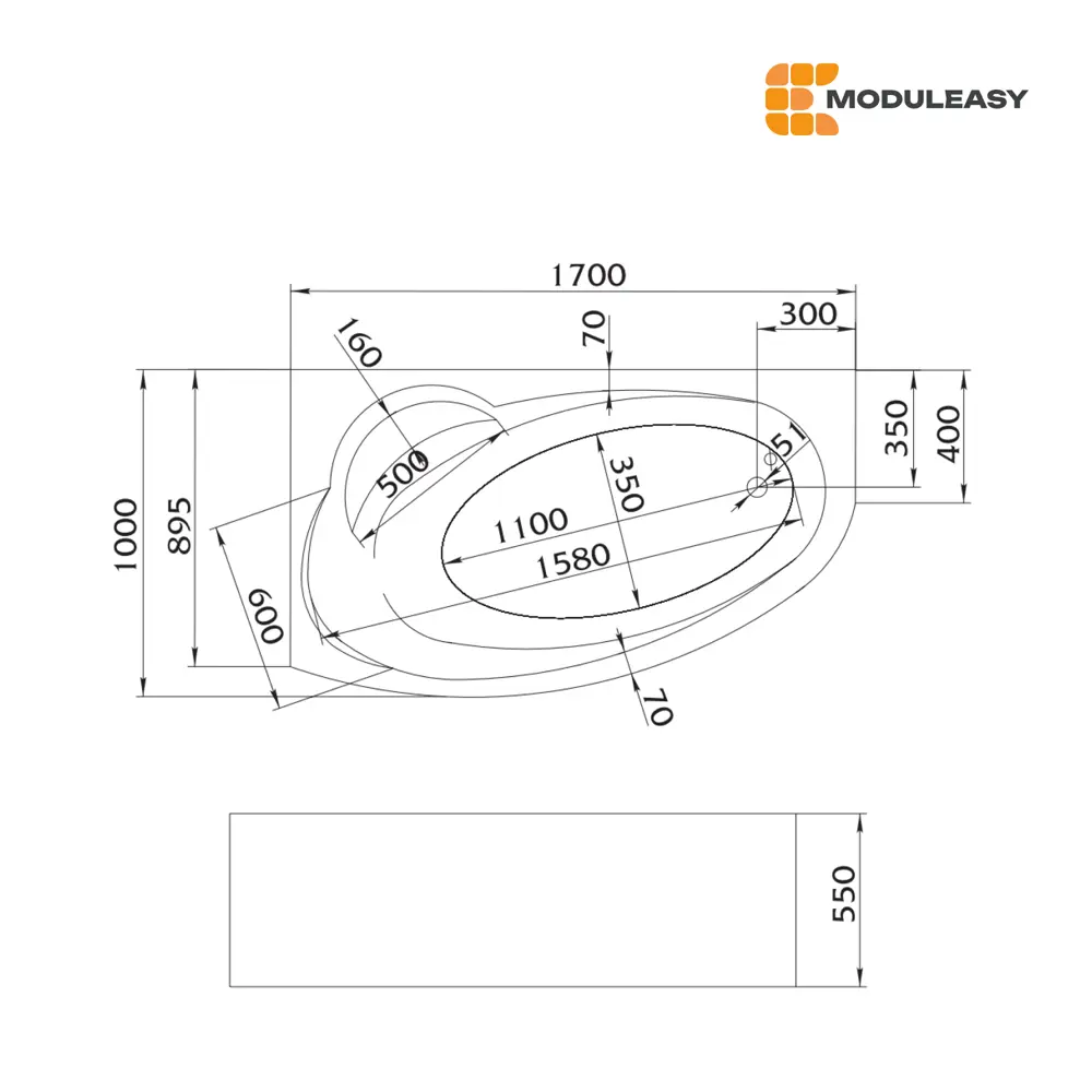 Фото 2 Фронтальная панель Modulesy Level JAKE 170 R/L 02джлев1710 цвет белый Фото 2 Фронтальная панель Modulesy Level JAKE 170 R/L 02джлев1710 цвет белый