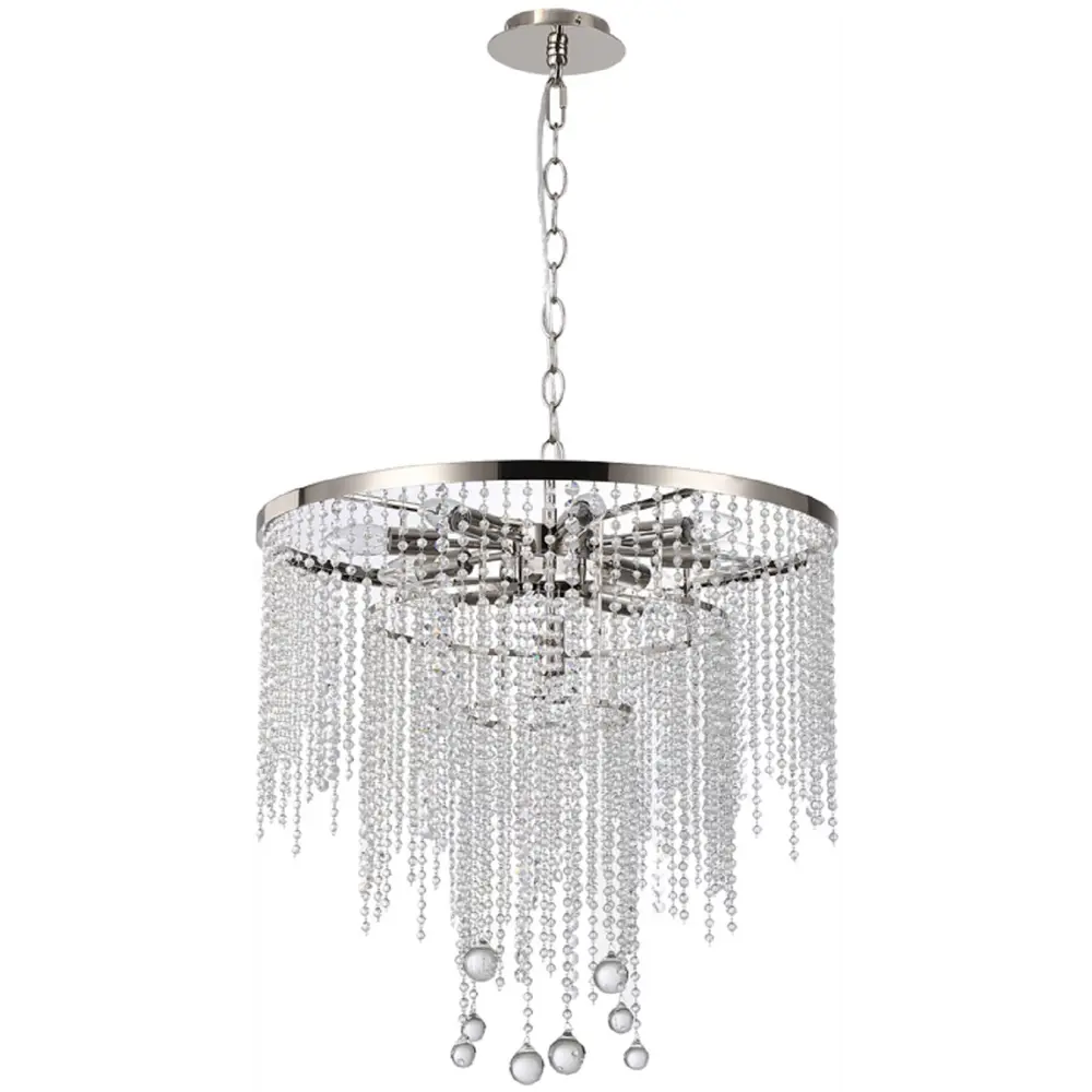 Фото 2 Люстра подвесная Stilfort Smira Sf2142-11-12p 12 ламп 24 м² цвет хром