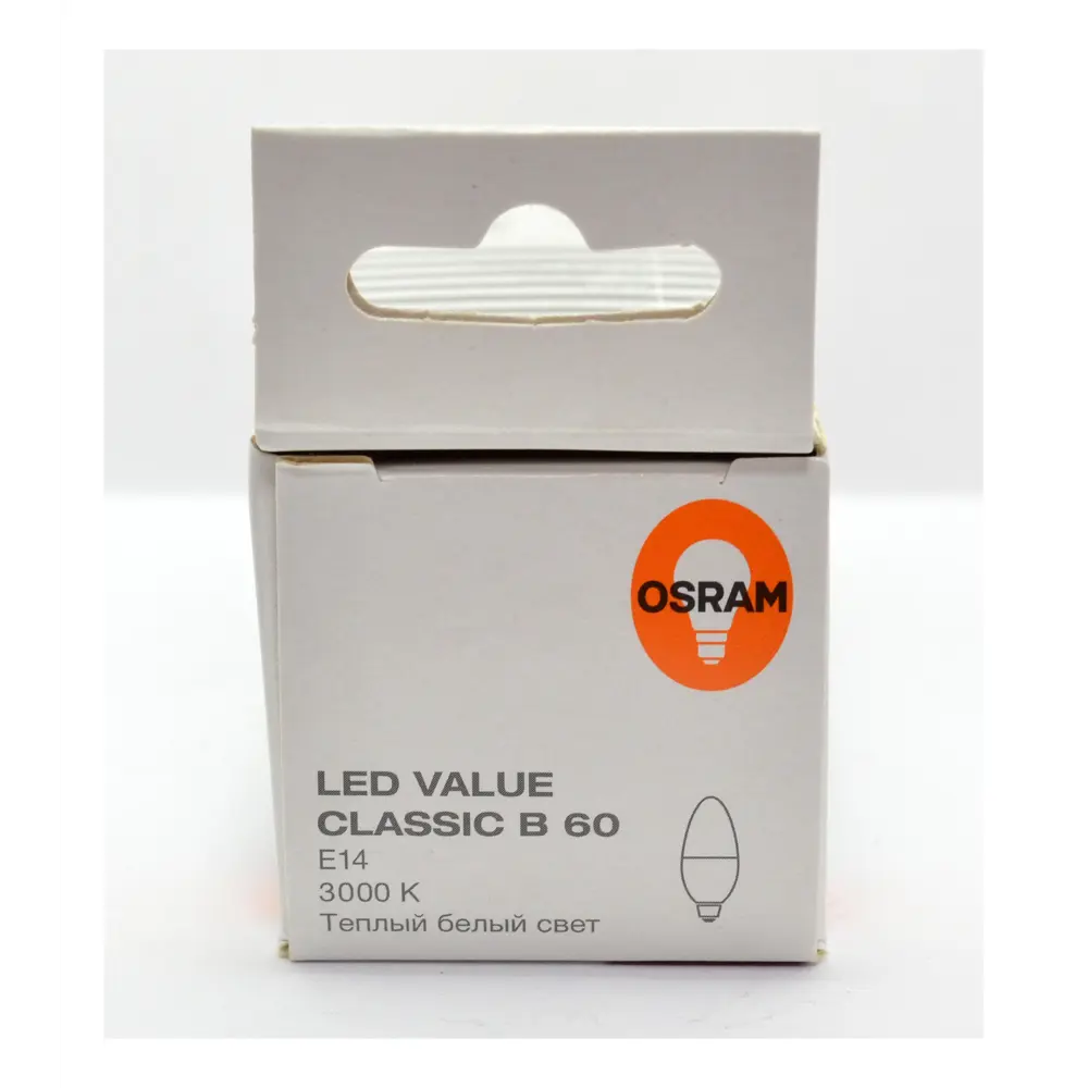 Фото 5 Набор ламп светодиодных Osram 4058075578883-10 E14 220-240 В 6.5 Вт свеча 560 Лм теплый белый (желтый) свет 10 шт