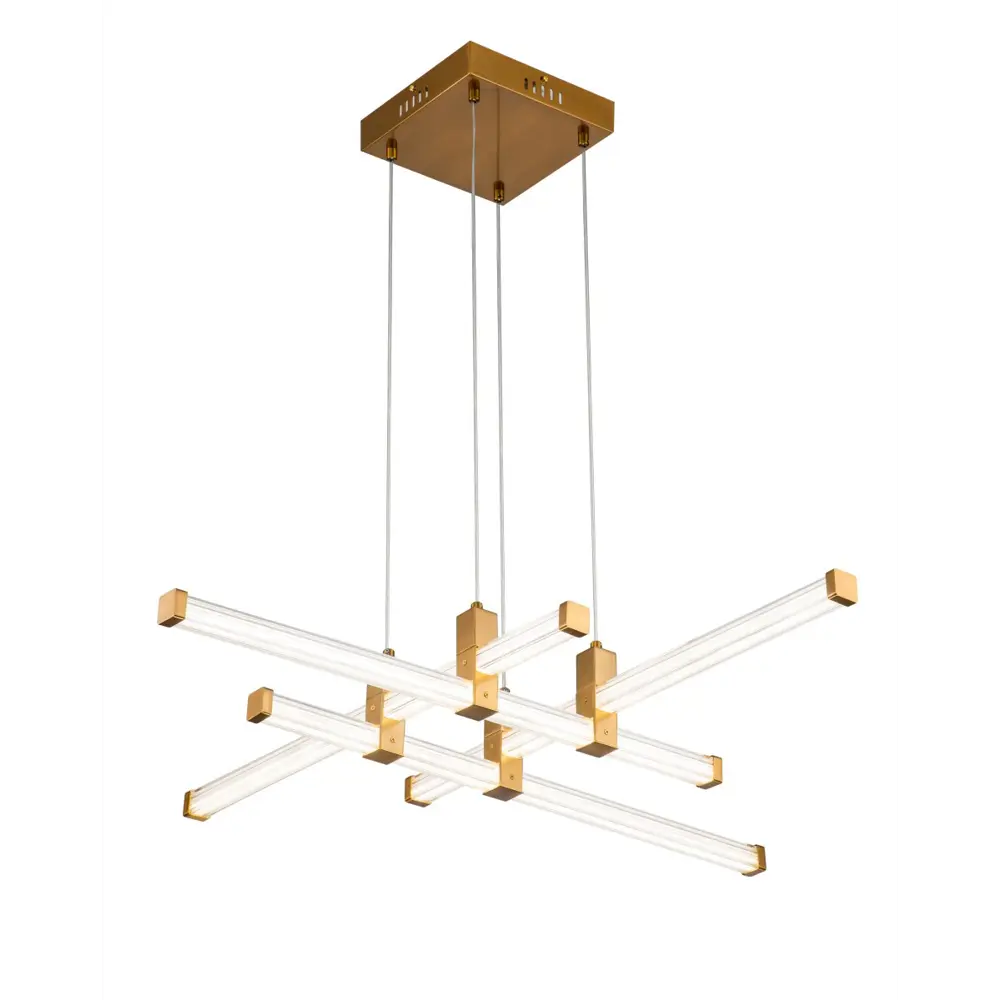 Фото Светильник подвесной светодиодный Stilfort 4010-05-04P Quadro с пультом управления 18 м² регулируемый белый свет цвет бронза Фото Светильник подвесной светодиодный Stilfort 4010-05-04P Quadro с пультом управления 18 м² регулируемый белый свет цвет бронза