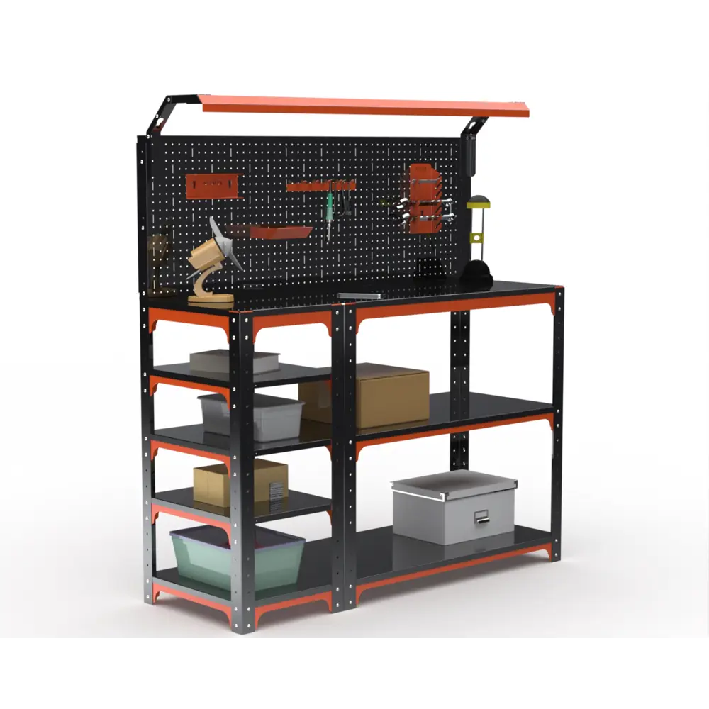 Фото 3 Стол-верстак Metalex Kit 204765 950x1200x600 мм, максимальная нагрузка до 260 кг Фото 3 Стол-верстак Metalex Kit 204765 950x1200x600 мм, максимальная нагрузка до 260 кг