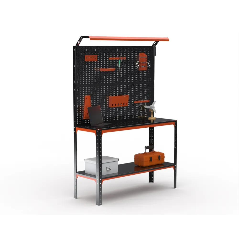 Фото 2 Стол-верстак Metalex Kit 204882 950x1500x400 мм, максимальная нагрузка до 260 кг Фото 2 Стол-верстак Metalex Kit 204882 950x1500x400 мм, максимальная нагрузка до 260 кг