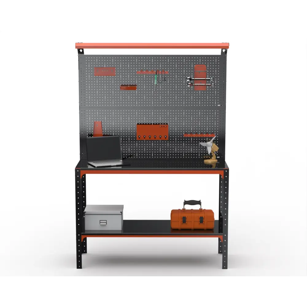 Фото Стол-верстак Metalex Kit 204882 950x1500x400 мм, максимальная нагрузка до 260 кг Фото Стол-верстак Metalex Kit 204882 950x1500x400 мм, максимальная нагрузка до 260 кг