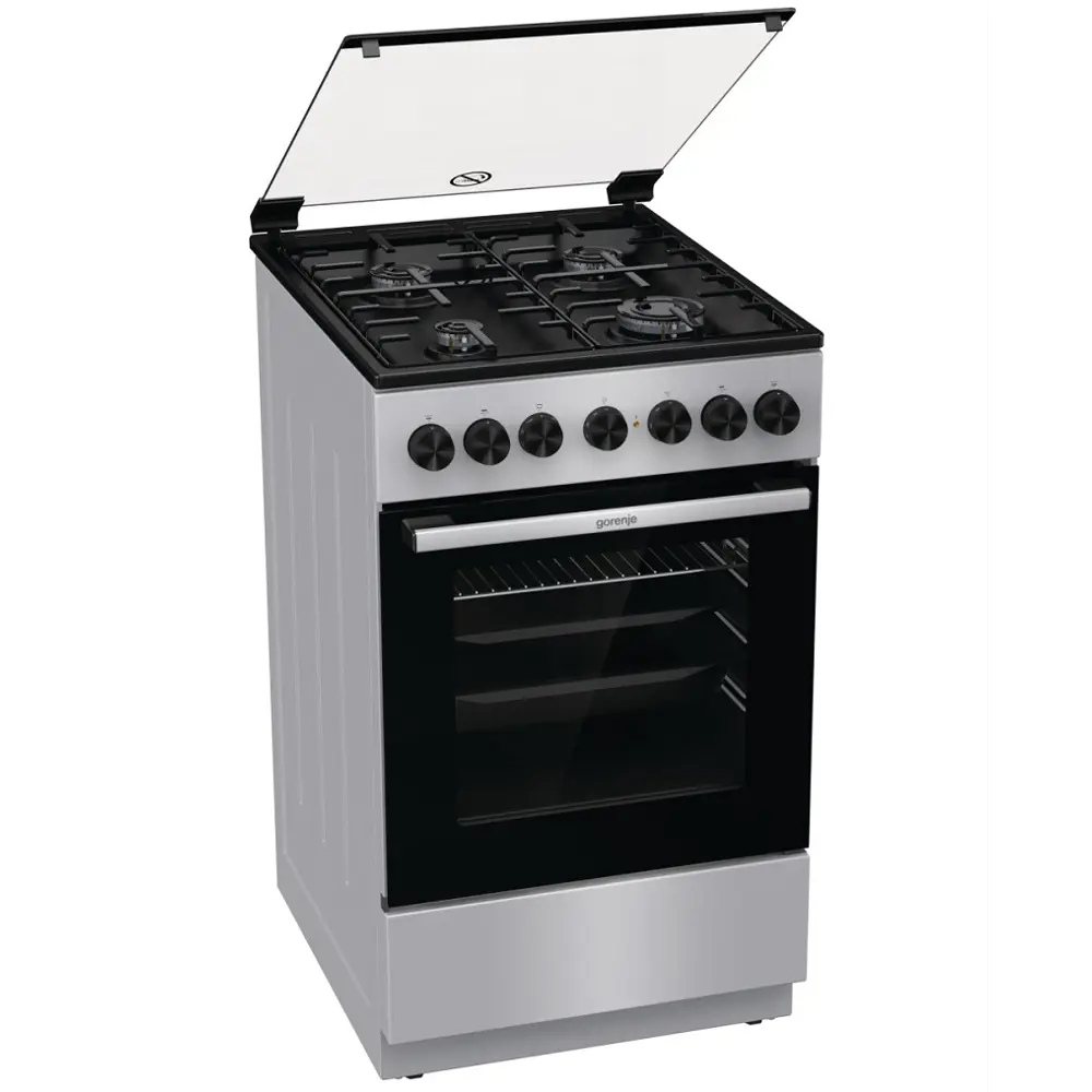 Фото 2 Газовая плита с духовкой Gorenje 740970 50.1x85.2x59.5 см цвет серый Фото 2 Газовая плита с духовкой Gorenje 740970 50.1x85.2x59.5 см цвет серый
