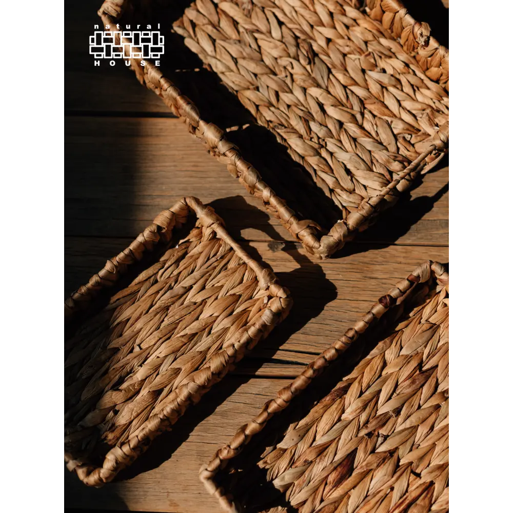Фото 3 Поднос 18x28 см Natural house Shan-11 гиацинт цвет бежевый Фото 3 Поднос 18x28 см Natural house Shan-11 гиацинт цвет бежевый