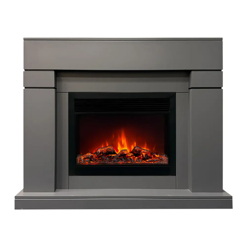 Фото 2 Каминокомплект Realflame Lindelse 26 GR-P718 с очагом Moonblaze Lux BL 1550Вт графит Фото 2 Каминокомплект Realflame Lindelse 26 GR-P718 с очагом Moonblaze Lux BL 1550Вт графит