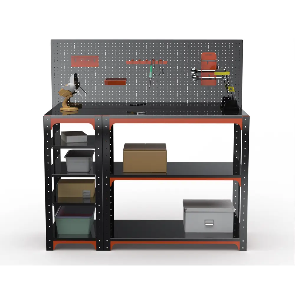 Фото Стол-верстак Metalex Kit 204569 950x1400x600 мм, максимальная нагрузка до 260 кг Фото Стол-верстак Metalex Kit 204569 950x1400x600 мм, максимальная нагрузка до 260 кг