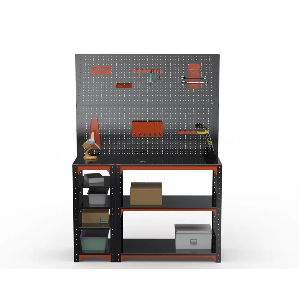 Фото 3 Стол-верстак Metalex Kit 204582 950x1800x400 мм, максимальная нагрузка до 260 кг