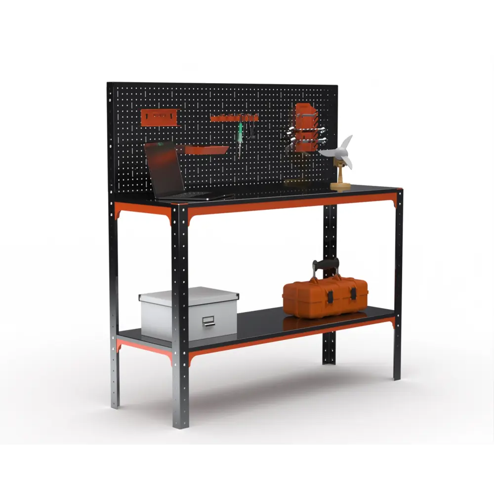 Фото 2 Стол-верстак Metalex Kit 204625 950x1600x600 мм, максимальная нагрузка до 260 кг