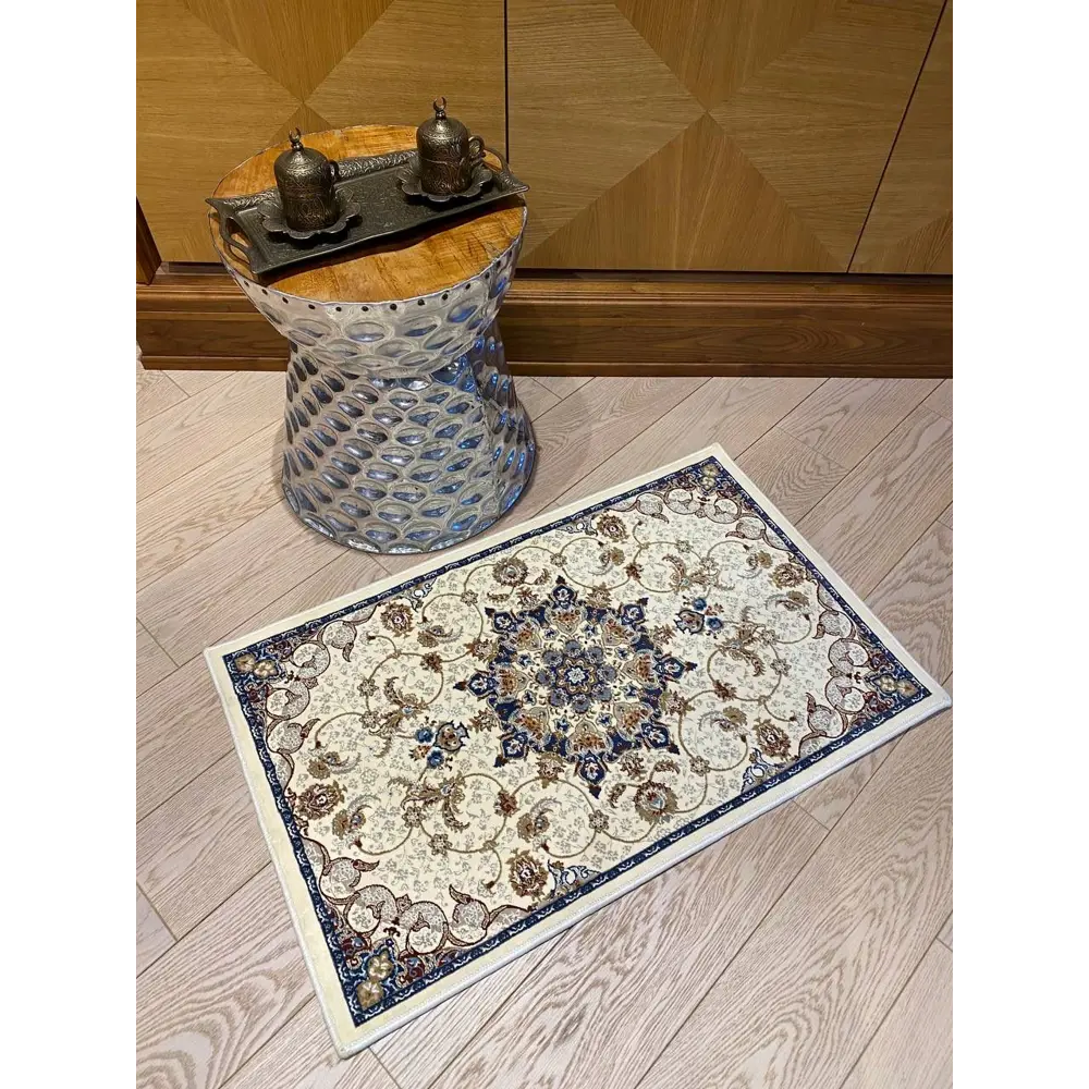 Фото 3 Ковер Farrahi Carpet полиэстер Yekta 50х80 см цвет кремовый Фото 3 Ковер Farrahi Carpet полиэстер Yekta 50х80 см цвет кремовый