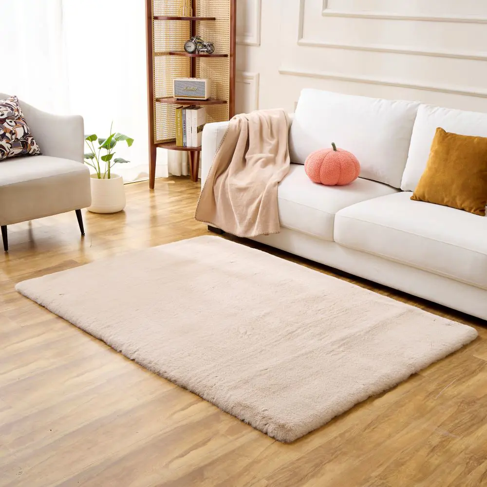 Фото 2 Ковер Silver Stone REX+ 180х280 см цвет кремовый полиэстер Фото 2 Ковер Silver Stone REX+ 180х280 см цвет кремовый полиэстер