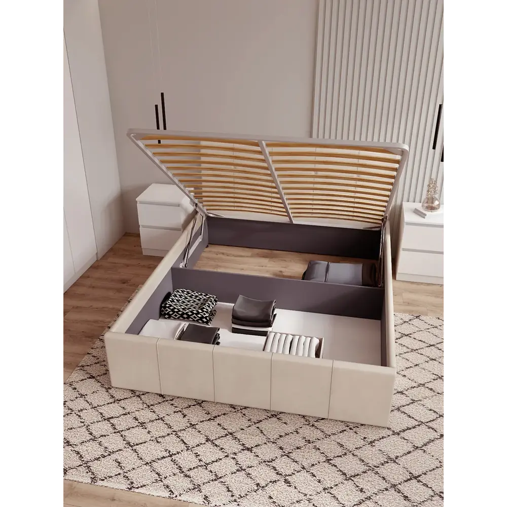 Фото 4 Кровать Дсв мебель 00000064201 171 x 101 x 215 см ЛДСП цвет ванильный Фото 4 Кровать Дсв мебель 00000064201 171 x 101 x 215 см ЛДСП цвет ванильный