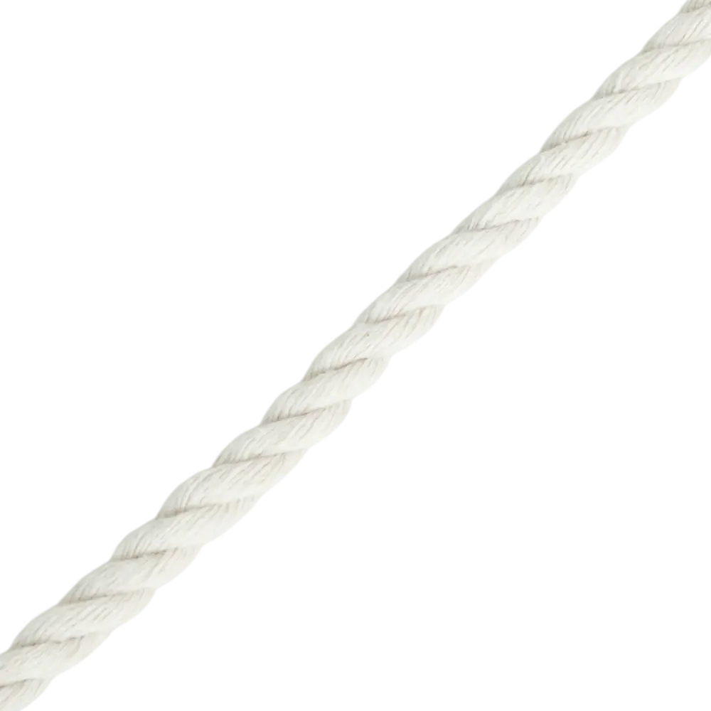 Фото 2 Веревка хлопковая 6 мм на отрез Фото 2 Веревка хлопковая 6 мм на отрез