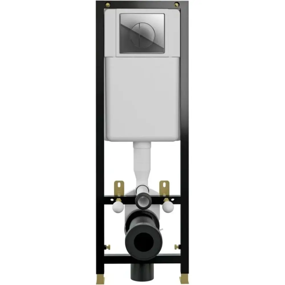 Фото 4 Комплект инсталляция с унитазом Cersanit S-IN-BLACK-Cg-wCV0220 цвет белый Фото 4 Комплект инсталляция с унитазом Cersanit S-IN-BLACK-Cg-wCV0220 цвет белый