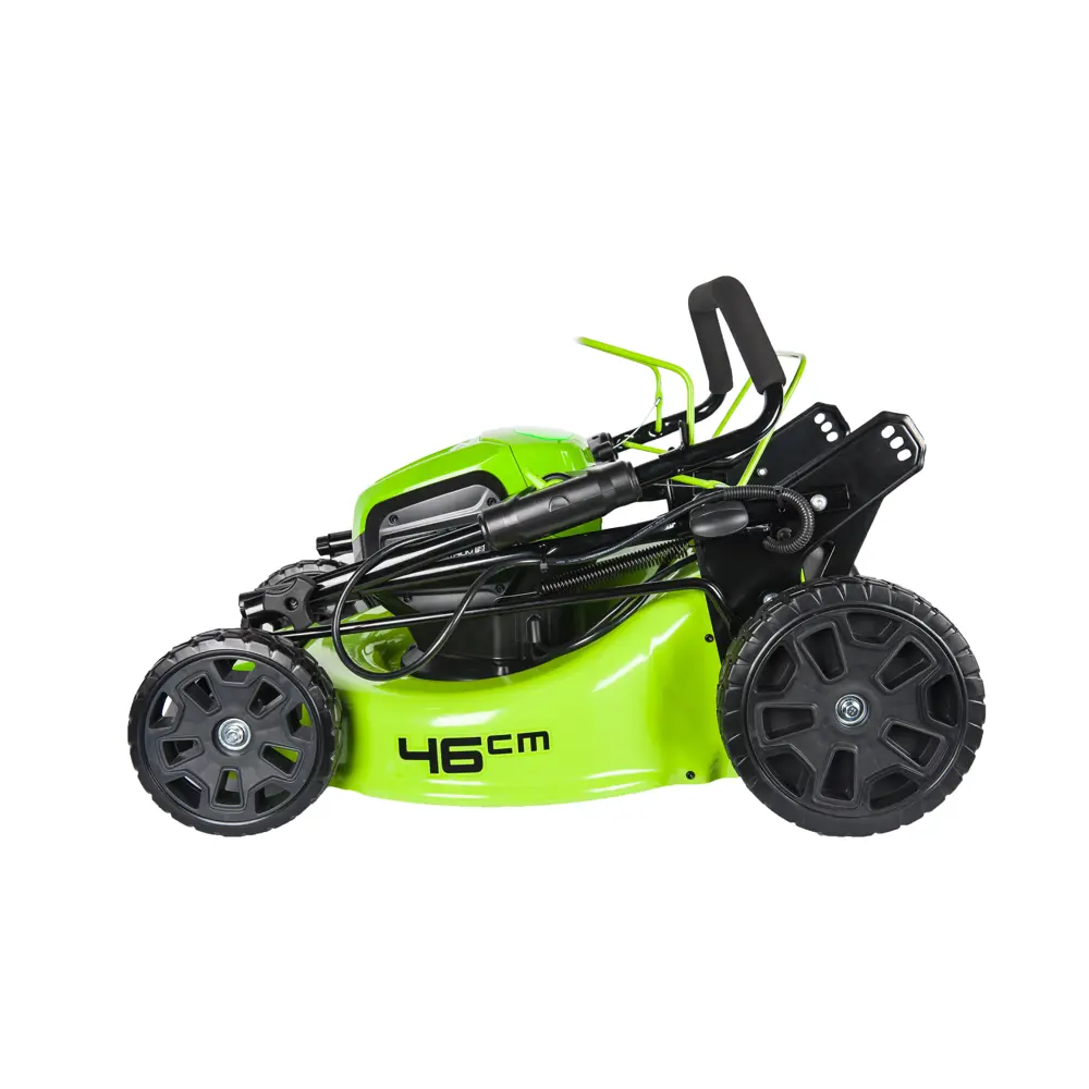 Фото 3 Газонокосилка аккумуляторная бесщеточная самоходная GreenWorks 2502907UB 60 В 46 см 1x4 Ач АКБ и ЗУ входит в комплект Фото 3 Газонокосилка аккумуляторная бесщеточная самоходная GreenWorks 2502907UB 60 В 46 см 1x4 Ач АКБ и ЗУ входит в комплект