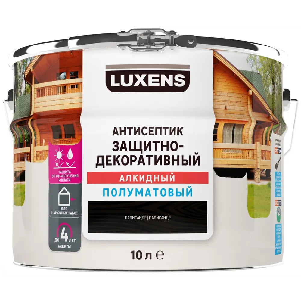 Фото 2 Антисептик Luxens полуматовый палисандр 10 л Фото 2 Антисептик Luxens полуматовый палисандр 10 л