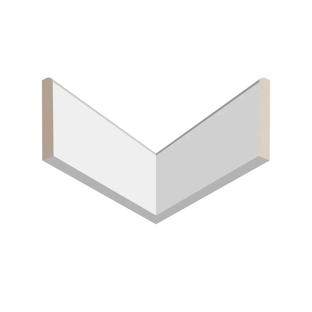 Фото 5 Плинтус Ultrawood Base 8012 p 2000x80x12 мм МДФ цвет белый 3 шт Фото 5 Плинтус Ultrawood Base 8012 p 2000x80x12 мм МДФ цвет белый 3 шт