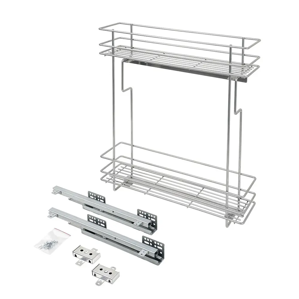 Фото Подставка для бутылок Lemax prof VK-05-150DR-S 10.8x53.5x44.8 см Сталь цвет серебристый