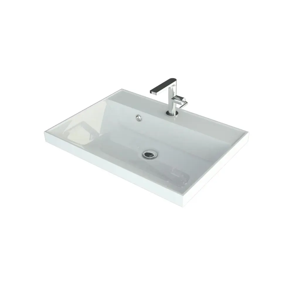 Фото Раковина Andrea Classic 60 см цвет белый Фото Раковина Andrea Classic 60 см цвет белый