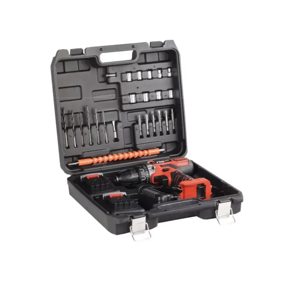 Фото 2 Дрель-шуруповерт аккумуляторная ударная Edon PROtech PRO-16L2K-N1, 16 В Li-Ion без АКБ и ЗУ Фото 2 Дрель-шуруповерт аккумуляторная ударная Edon PROtech PRO-16L2K-N1, 16 В Li-Ion без АКБ и ЗУ