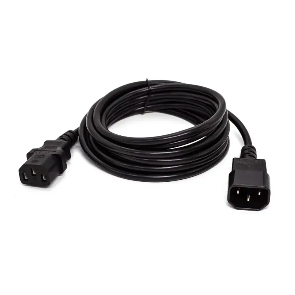 Фото 3 Кабель питания Filum FL-PC6-C13-C14-3M 3x0.5 3 м 6 A цвет черный Фото 3 Кабель питания Filum FL-PC6-C13-C14-3M 3x0.5 3 м 6 A цвет черный