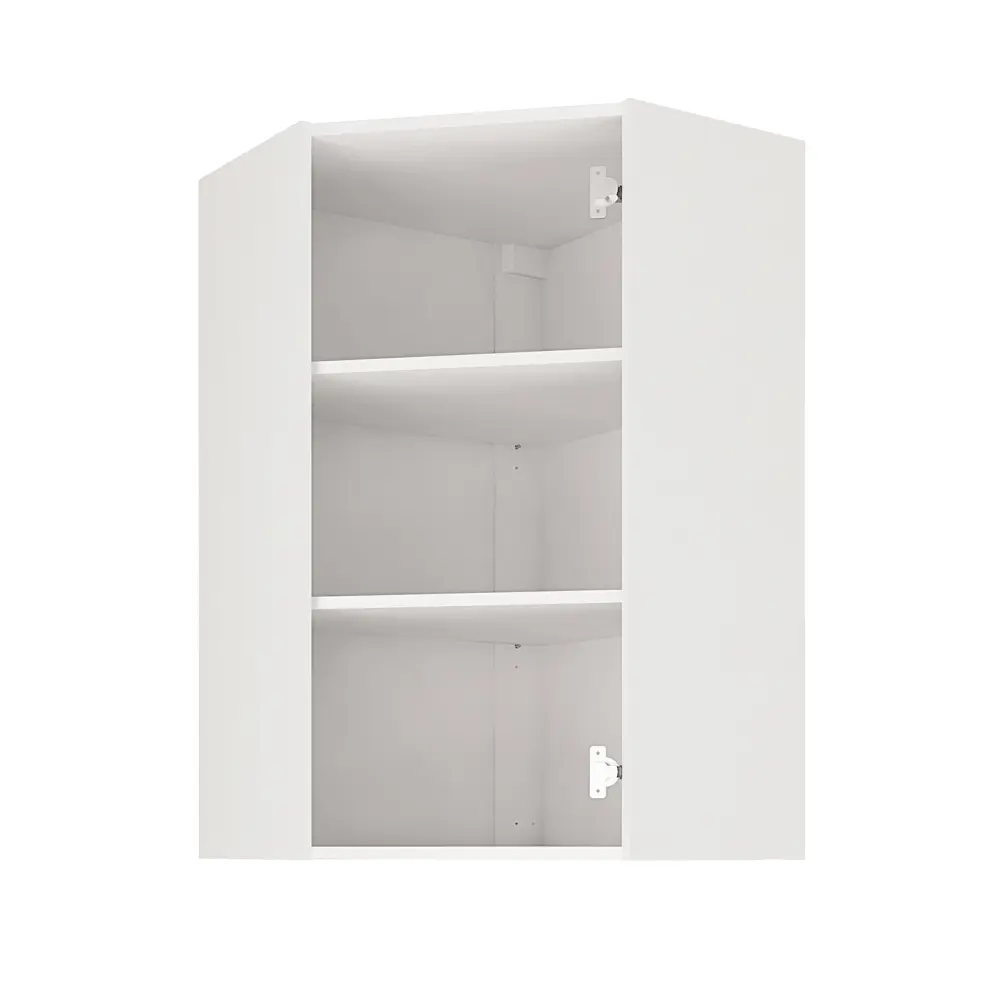 Фото Кухонный модуль навесной угловой Beneli COLOR распашной высокий Черный графит/Белый 60х60х96 см 1 шт. Фото Кухонный модуль навесной угловой Beneli COLOR распашной высокий Черный графит/Белый 60х60х96 см 1 шт.