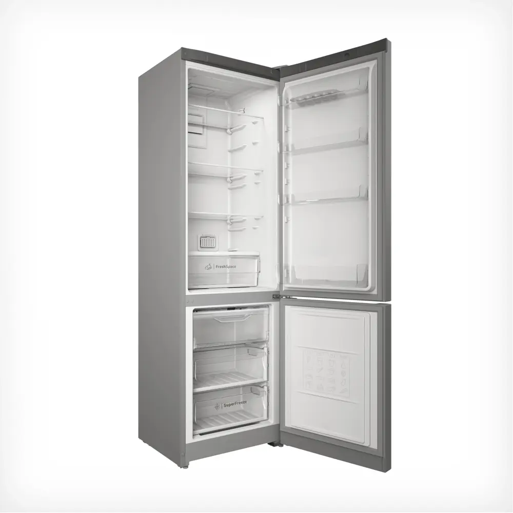 Фото Холодильник Indesit ITS 5200 XB 60x196 см цвет металлизированный Фото Холодильник Indesit ITS 5200 XB 60x196 см цвет металлизированный