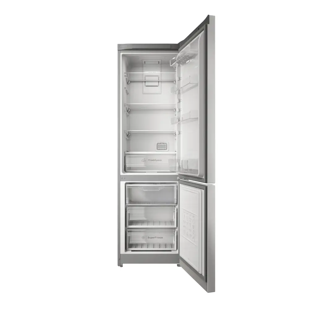 Фото 4 Холодильник Indesit ITS 5200 XB 60x196 см цвет металлизированный Фото 4 Холодильник Indesit ITS 5200 XB 60x196 см цвет металлизированный