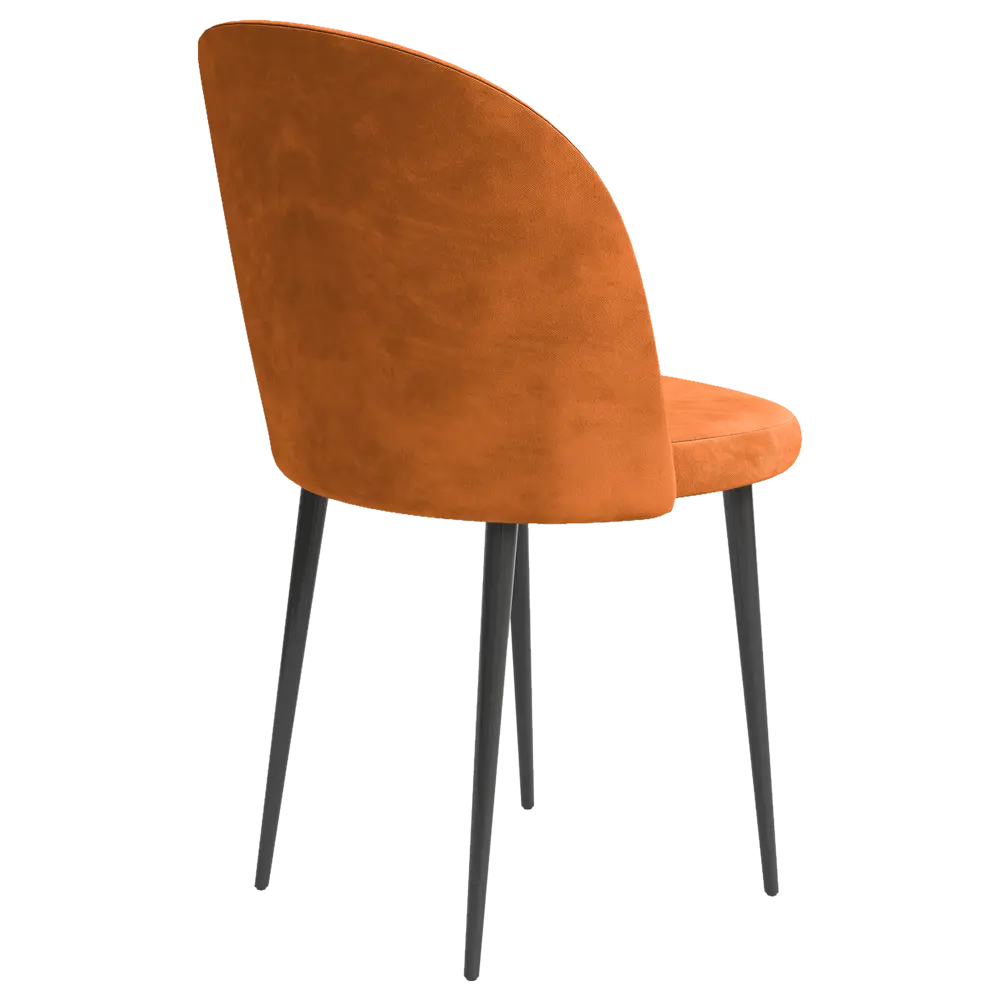 Фото 7 Стул Алькона Chic CH_K 49x77x47 см велюр цвет коричневый Фото 7 Стул Алькона Chic CH_K 49x77x47 см велюр цвет коричневый