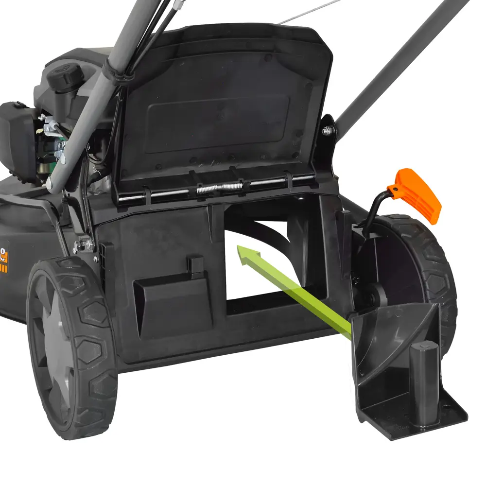 Фото 12 Газонокосилка бензиновая самоходная Carver LMG-2951DMS Hobby 3.9 л.с. 51 см Фото 12 Газонокосилка бензиновая самоходная Carver LMG-2951DMS Hobby 3.9 л.с. 51 см