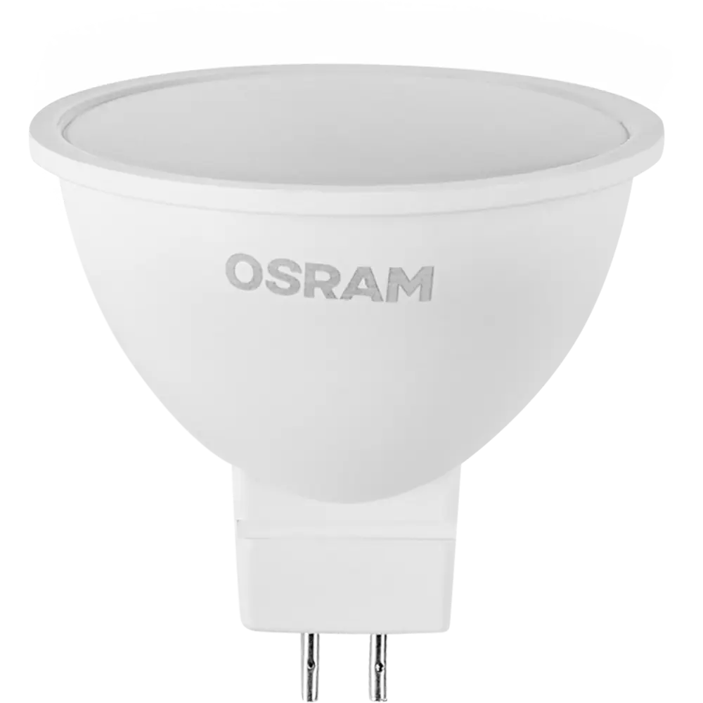 Фото 2 Лампа светодиодная Osram GU5.3 5 Вт теплый белый свет Фото 2 Лампа светодиодная Osram GU5.3 5 Вт теплый белый свет