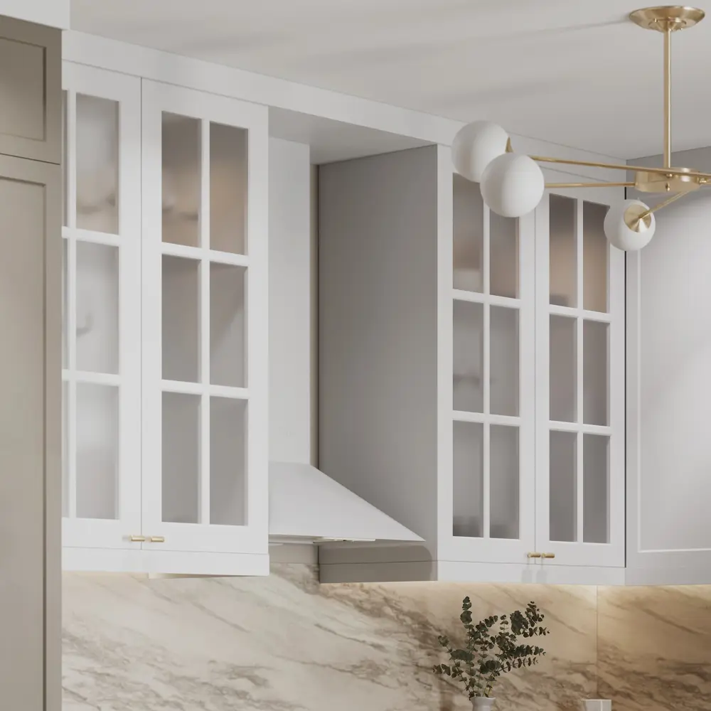 Фото 11 Фасад кухонного шкафа Ньюпорт 29.7x76.5 см KONSENSA МДФ цвет белый Фото 11 Фасад кухонного шкафа Ньюпорт 29.7x76.5 см KONSENSA МДФ цвет белый