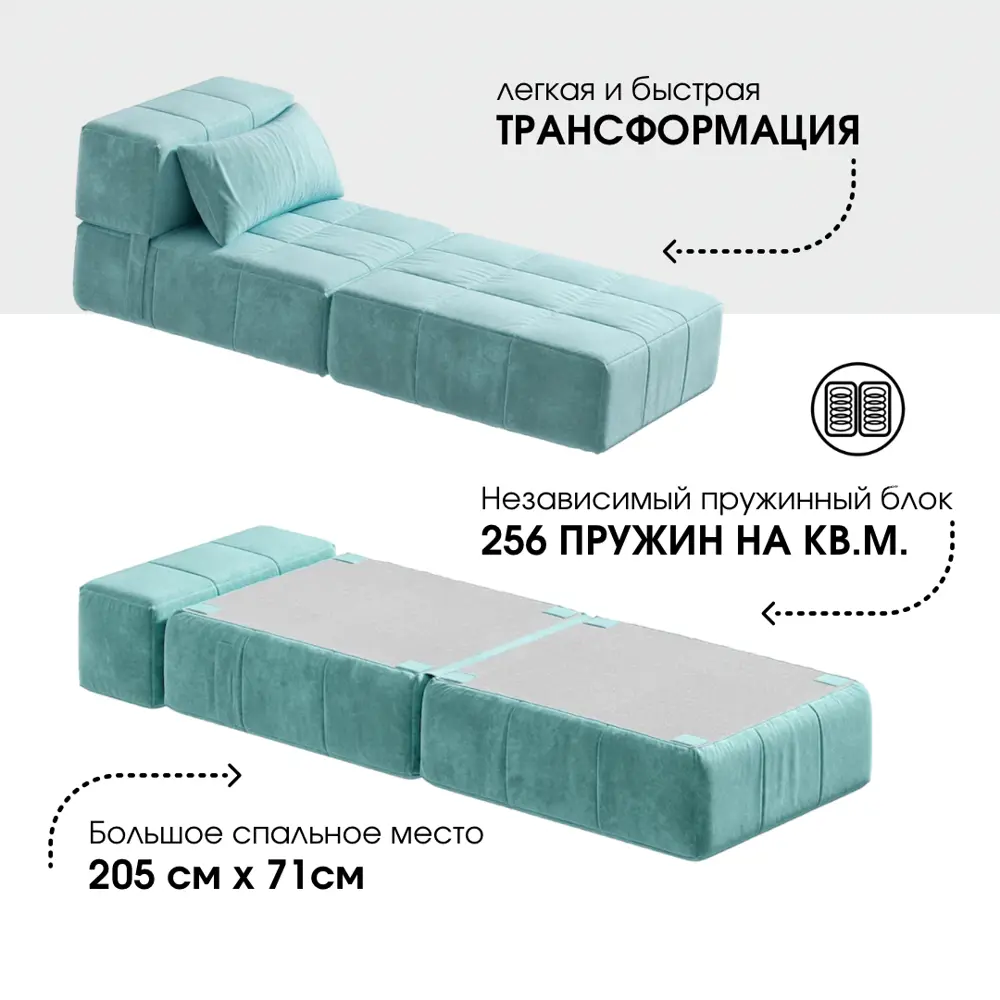 Фото 6 Кресло База диванов Кресло бескаркасное нега 71x71x85 см велюр цвет мятный Фото 6 Кресло База диванов Кресло бескаркасное нега 71x71x85 см велюр цвет мятный