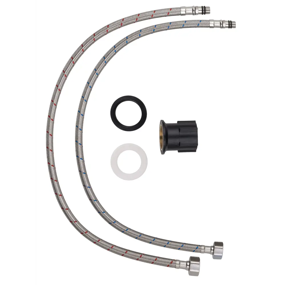 Фото 5 Смеситель для кухни Wonzon & woghand поворотный излив 30 см цвет белый