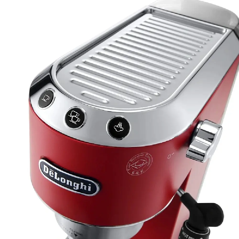 Фото 6 Рожковая кофеварка Delonghi Ec685.r цвет красный Фото 6 Рожковая кофеварка Delonghi Ec685.r цвет красный