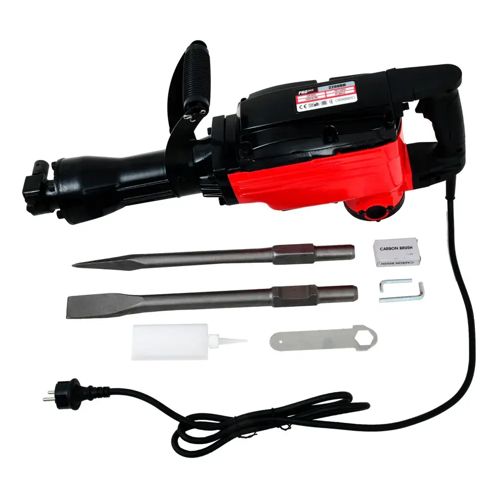 Фото 3 Молоток отбойный сетевой HEX-30 Edon PROtech 2200DH, 2200 Вт, 55 Дж Фото 3 Молоток отбойный сетевой HEX-30 Edon PROtech 2200DH, 2200 Вт, 55 Дж