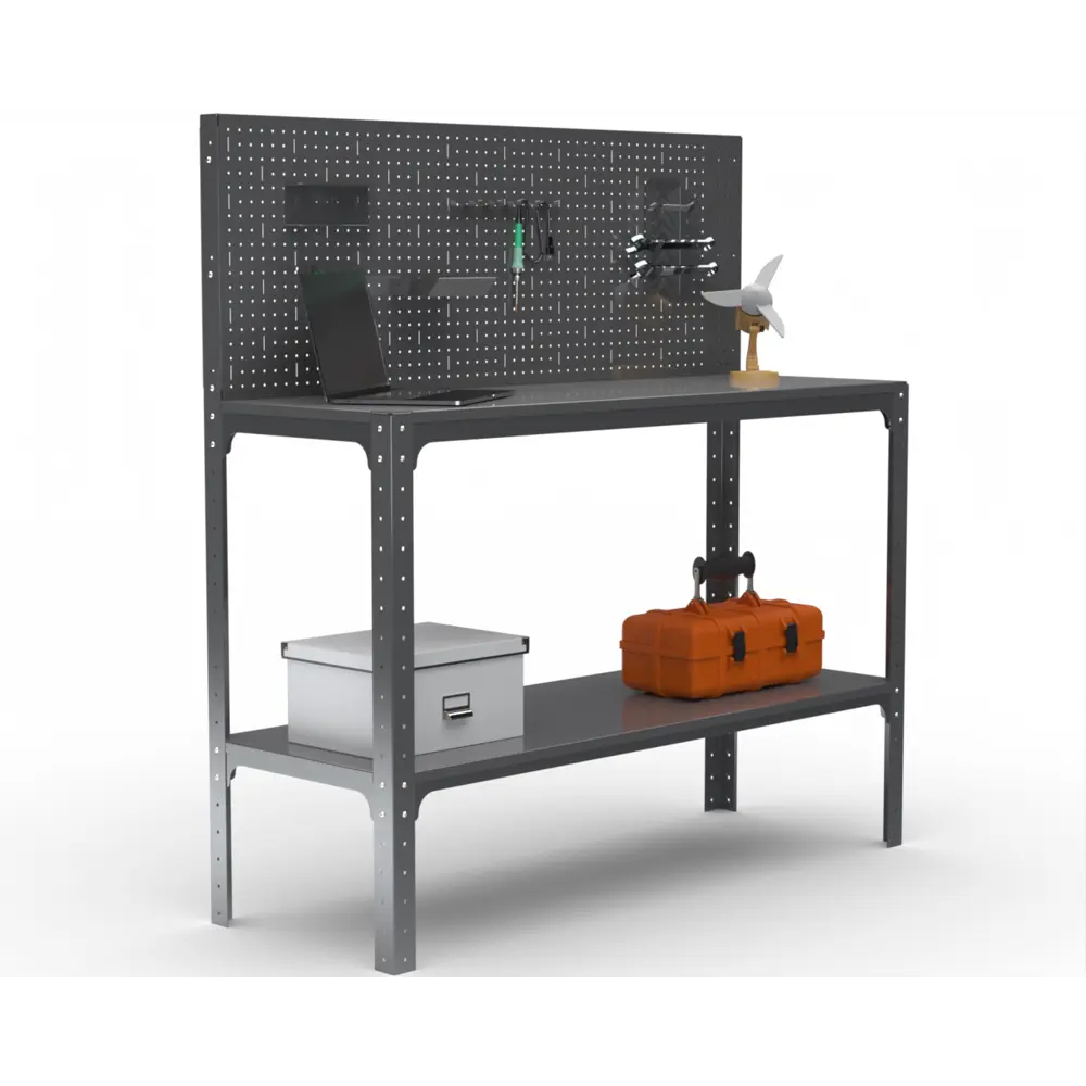 Фото 3 Стол-верстак Metalex 205075 950x1000x500 мм, максимальная нагрузка 260 кг