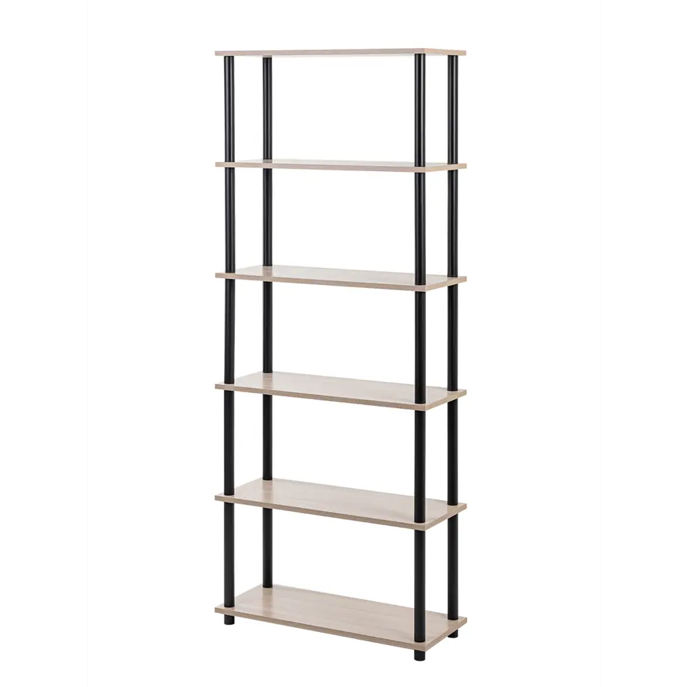 Фото 2 Стеллаж деревянный Gastrorag 75x183.6x30 см нагрузка до 10 кг ЛДСП цвет ясень шимо светлый Фото 2 Стеллаж деревянный Gastrorag 75x183.6x30 см нагрузка до 10 кг ЛДСП цвет ясень шимо светлый