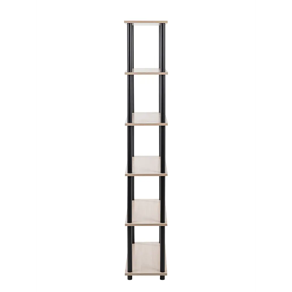 Фото 4 Стеллаж деревянный Gastrorag 75x183.6x30 см нагрузка до 10 кг ЛДСП цвет ясень шимо светлый Фото 4 Стеллаж деревянный Gastrorag 75x183.6x30 см нагрузка до 10 кг ЛДСП цвет ясень шимо светлый