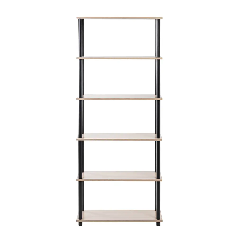 Фото 3 Стеллаж деревянный Gastrorag 75x183.6x30 см нагрузка до 10 кг ЛДСП цвет ясень шимо светлый Фото 3 Стеллаж деревянный Gastrorag 75x183.6x30 см нагрузка до 10 кг ЛДСП цвет ясень шимо светлый