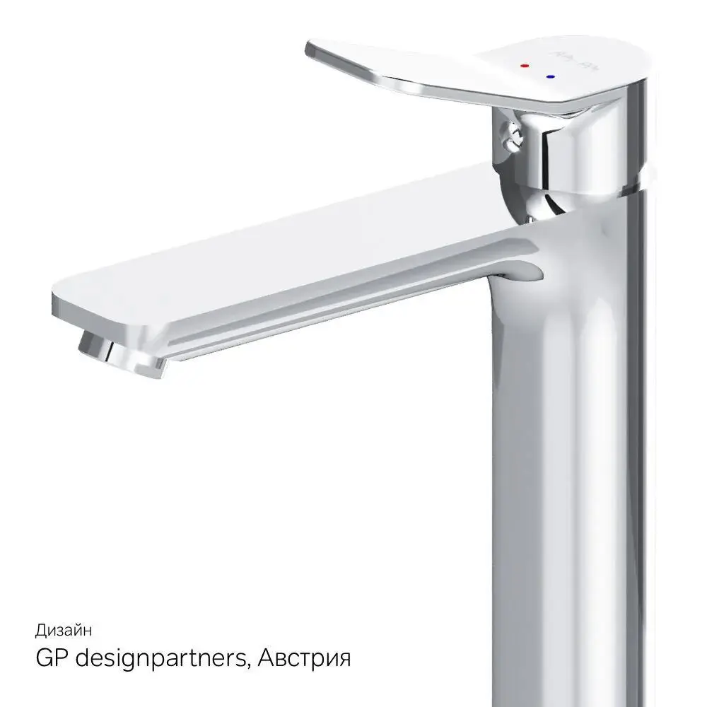 Фото 6 Раковина для ванной AM.PM накладная со смесителем X-Joy хром 55 см на столешницу