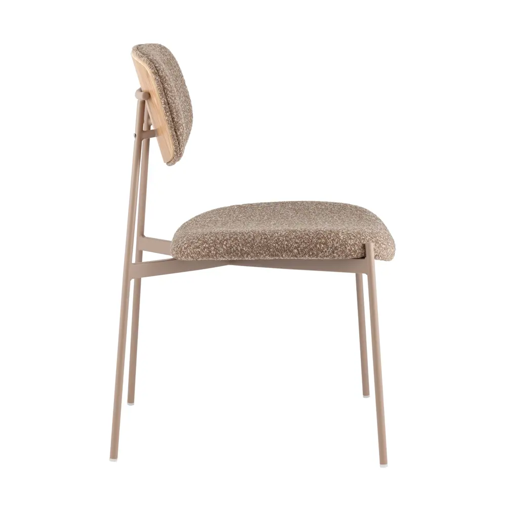 Фото 5 Стул Stool group Doe FDC7385 OTE-CL-421 F13 47x82x53 см ткань цвет коричневый Фото 5 Стул Stool group Doe FDC7385 OTE-CL-421 F13 47x82x53 см ткань цвет коричневый
