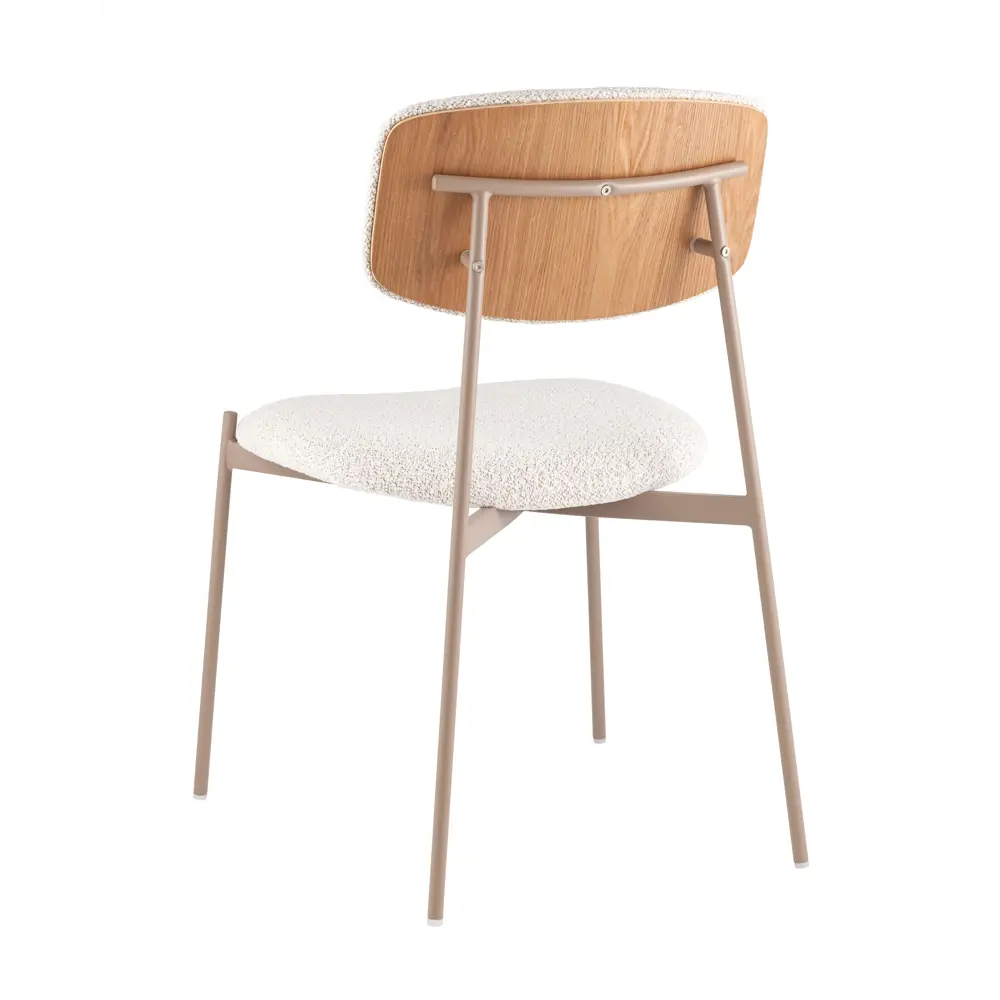 Фото 2 Стул Stool group Doe FDC7385 OTE-CL-113 F13 47x82x53 см ткань цвет светло-бежевый Фото 2 Стул Stool group Doe FDC7385 OTE-CL-113 F13 47x82x53 см ткань цвет светло-бежевый