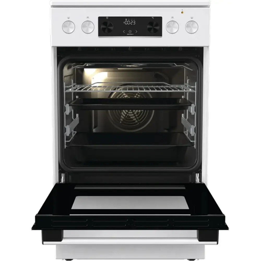 Фото 5 Кухонная плита Gorenje GECS5C60WPA 50x85x59.4 см цвет белый Фото 5 Кухонная плита Gorenje GECS5C60WPA 50x85x59.4 см цвет белый