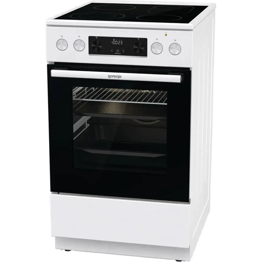 Фото 6 Кухонная плита Gorenje GECS5C60WPA 50x85x59.4 см цвет белый Фото 6 Кухонная плита Gorenje GECS5C60WPA 50x85x59.4 см цвет белый