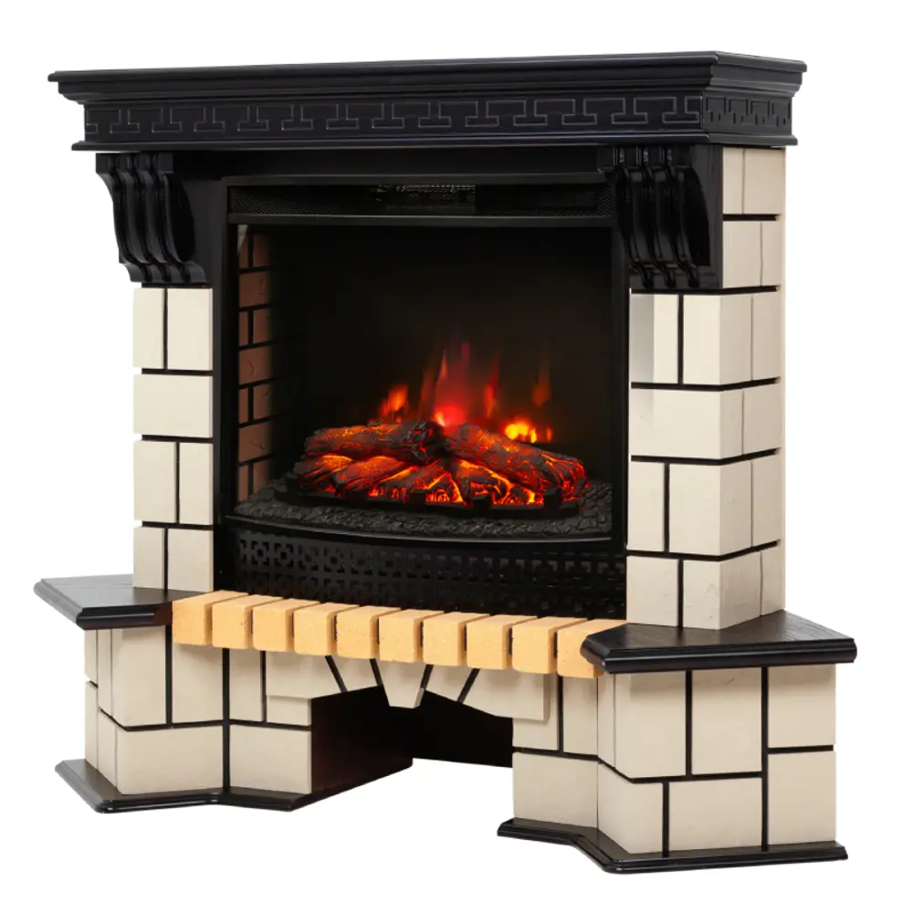 Фото 2 Каминокомплект REALFLAME STONE CORNER NEW FS25/25'5 AO + EVRICA 25.5 цвет Дуб Фото 2 Каминокомплект REALFLAME STONE CORNER NEW FS25/25'5 AO + EVRICA 25.5 цвет Дуб