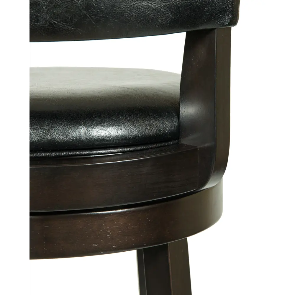 Фото 6 Барный стул Dobrin John Bar LMU 41x112x41 см искусственная кожа цвет коричневый