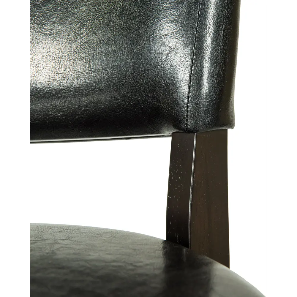 Фото 7 Барный стул Dobrin John Bar LMU 41x112x41 см искусственная кожа цвет коричневый