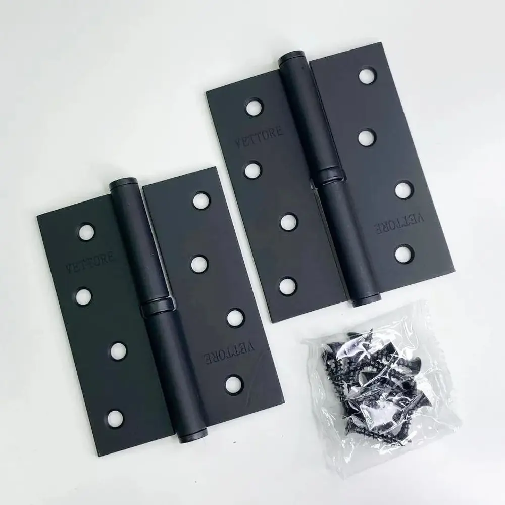 Фото 3 Петля съёмная Vettore 100×75×2.5 мм 1BB MBP-L левая цвет черный матовый Фото 3 Петля съёмная Vettore 100×75×2.5 мм 1BB MBP-L левая цвет черный матовый